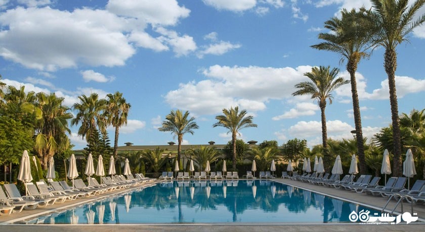 نمای استخر روباز